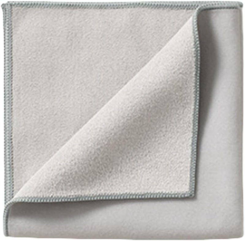 Light Grey Camera Protective Wrap Cloth 13 7x13 7 Inches Adhesive Fabric for DSLR Cameras and Lens Scratch Resistant - Image 1